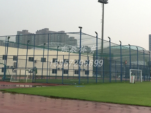 Cage football field