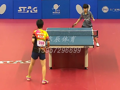 Table tennis floor