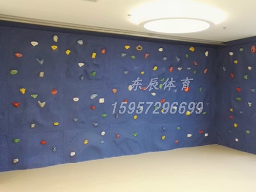 Indoor and outdoor imitation stone climbing wall