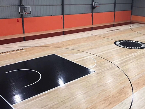 Sports wooden floor